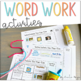 Sight Word Activities Word Work