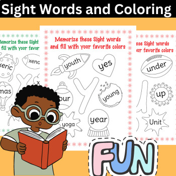 Preview of Sight Word Activities & Worksheets Kindergarten & First Grade Primer