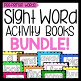 Sight Word Activity Book Bundle: Pre-Primer Words
