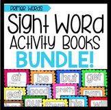 Sight Word Activity Book Bundle: Primer Words