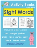 Sight Word Activity Booklets - Color Words