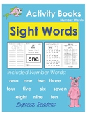 Sight Word Activity Booklets - Number Words 0-10