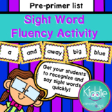 Sight Word Activity Fluency Practice