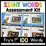 Sight Word Assessment Portfolio - How to Assess Sight Word