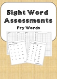 Sight Word Assessments