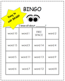 Editable BINGO - Type one list and get 20 different game boards!