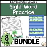 Sight Word Activities BUNDLE Centers Small Group Practice 