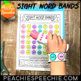 Sight Word Bands: Sight Word Worksheets and Wristbands