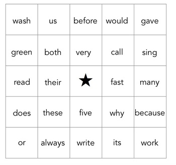 Sight Word Bingo - 2nd grade sight words | TpT