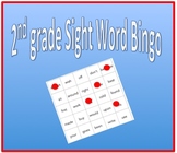 Sight Word Bingo - 2nd grade sight words