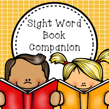 Sight Word Book Companion by Meagan Church | TPT