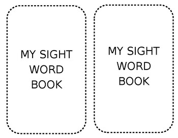 Preview of Sight Word Book (Includes all the SIPPS primary Words.