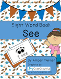 Sight Word Book - See