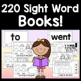 Sight Word Readers -220 Books! {Editable & Interactive!} {