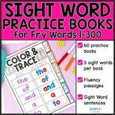 Sight Word Practice Activities & Books BUNDLE Fry Words 1-300