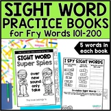 Sight Word Practice Books & Activities for Fry's 2nd Hundr