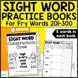 Sight Word Practice Books & Activities for Fry's 3rd Hundr