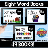 Sight Word Books BOOM Cards