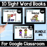 Sight Word Books Google Slides BUNDLE #4