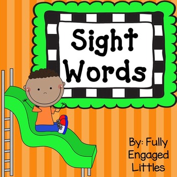 Preview of Sight Word Books and Activities