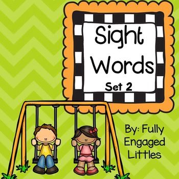Preview of Sight Word Books and Color By Sight Word- Set 2