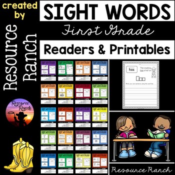 Preview of Sight Word Books and Worksheets
