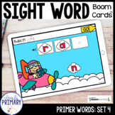 Sight Word Boom Cards™ | Kindergarten & First Grade