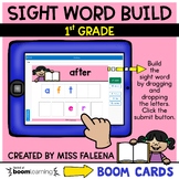 Sight Word Build First Grade Boom Cards ™
