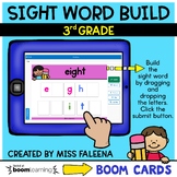 Sight Word Build Third Grade Boom Cards ™