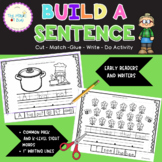 Sight Word Build a Sentence 1 - Handwriting - Cutting- Occ