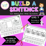 Sight Word Build a Sentence 3 - Handwriting - Cutting- Occ