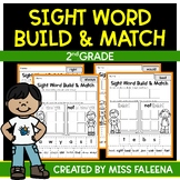 Sight Word Build and Match (Second Grade)