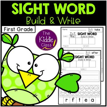 read write build sight words