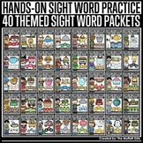 Sight Word Practice The Bundle! 40 Themes | Spring | Summer