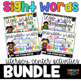 Sight Word Bundle | First 100 and Second 100 Lego and Play