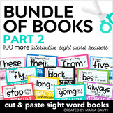 Sight Word Bundle of Books, Part 2 - Emergent Reader Set