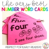 Number Words for Sight Word Practice