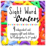 Sight Word Centers K-2: With Differentiation Options!