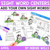 Spring Sight Word Activities Practice Games & Centers Kind