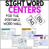 Sight Word Centers for The Portable Word Wall-Sight Word Games