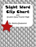 Sight Word Clip Chart and Data Tracker