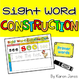 Sight Word Construction Mats {Dolch Primer Words}