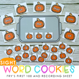 Sight Word Cookies - Fry's First 100 Sight Words Activitie