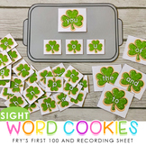 Sight Word Cookies - Fry's First 100 Sight Words Activitie