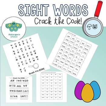 Preview of Sight Word Crack the CODE!