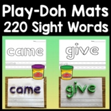 Sight Word Playdough Mats for the entire Dolch list {220 Pages!}