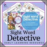 Sight Word Detective - 100 words - Beginning Sounds, Phoni