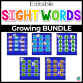 Sight Word EDITABLE Hide and Seek Bundle