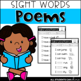 Sight Words {Emergent Poems}