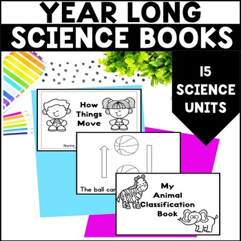 Preview of Sight Word Emergent Reader  Books Kindergarten Science